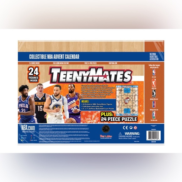 NBA TeenyMates Advent Calendar. NWT in box! - Picture 6 of 7
